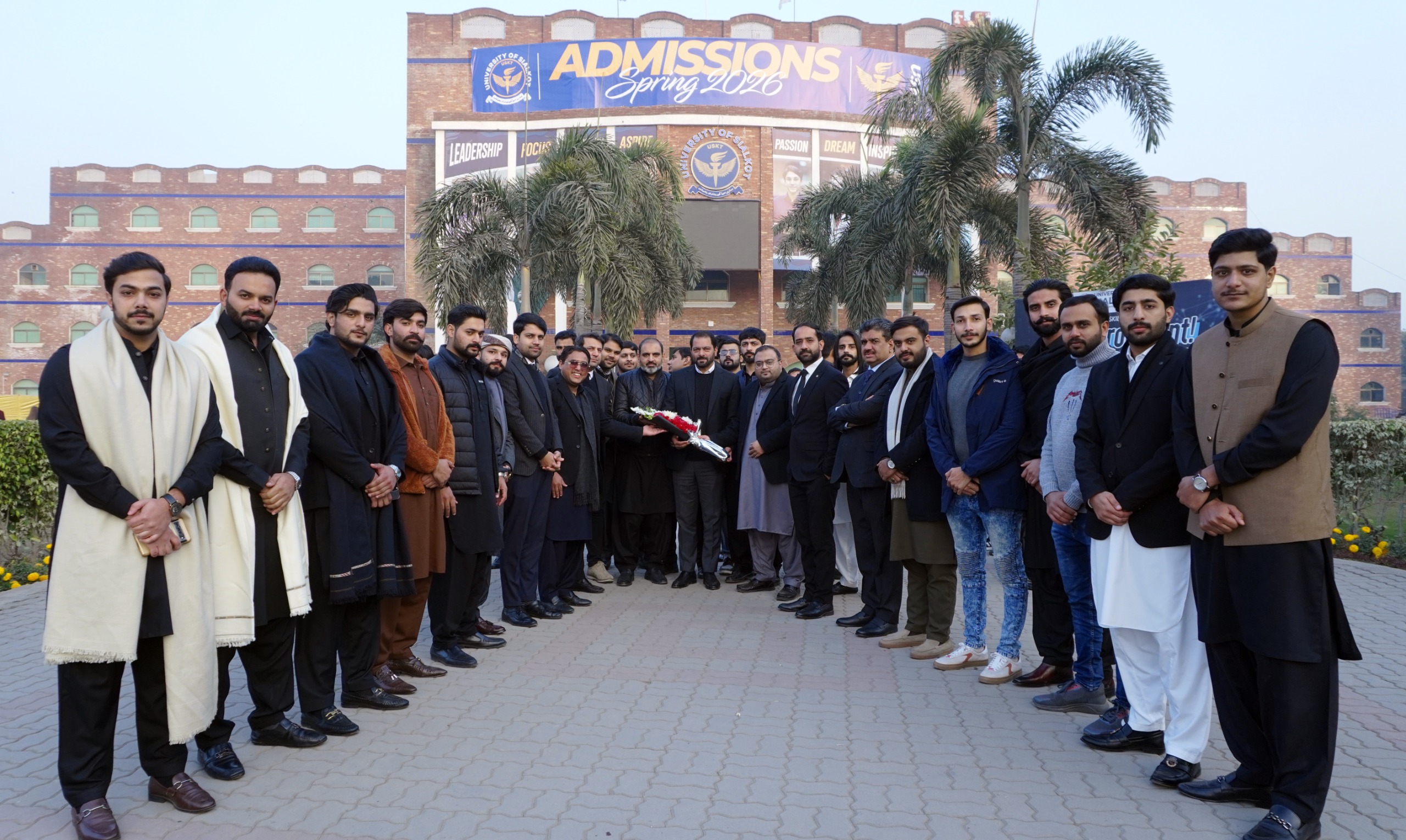 Bonfire Evening at the University of Sialkot